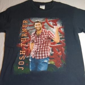 Josh Turner Concert Tee - Tour Cities on Back - Small